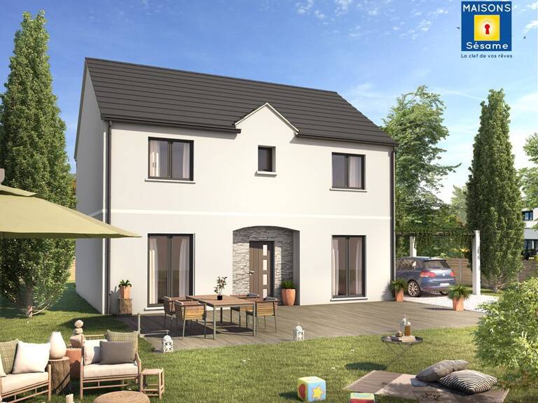 Projet de construction d'une maison 132 m² avec terrain à DAMMARIE-LES-LYS (77) — photo 1