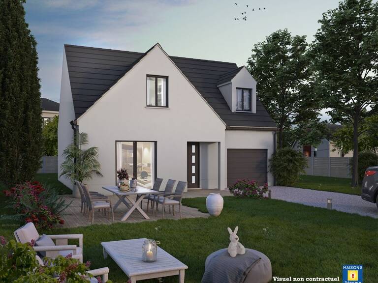 Projet de construction d'une maison 97 m² avec terrain à GREZ-SUR-LOING (77) — photo 1