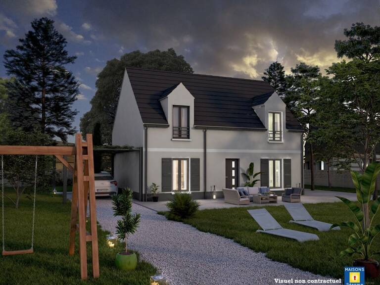 Projet de construction d'une maison 101 m² avec terrain à DAMMARIE-LES-LYS (77) — photo 1