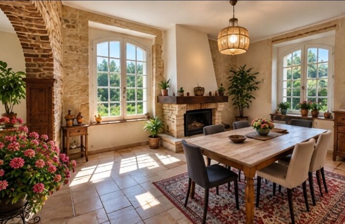 Propriete à vendre 8 pièces à 25 mn de REIMS (51) PROPRIÉTÉ avec MAISON et FERME sur environ 1,2 ha de TERRAIN — photo 4