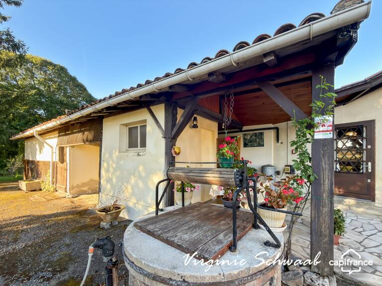 MIMBASTE (40), FERME LANDAISE DE PLAIN-PIED - 4 CHAMBRES - DÉPENDANCES - TERRAIN 4 500 M² — photo 1