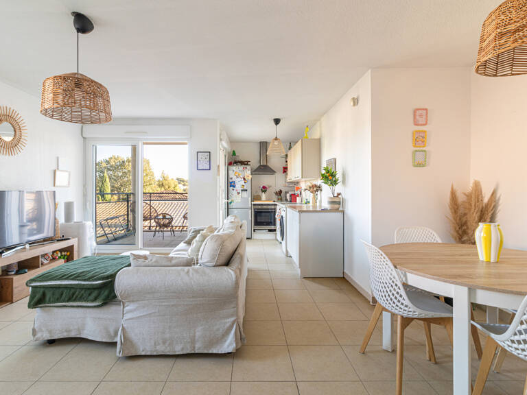 LES ACCATES : Beau T3 DE 60 m2 avec Terrasses et 2 Places de — photo 1