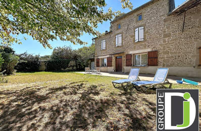 BEAUMONT LES VALENCE, ferme en pierre avec 3200 m2 de terrain — photo du bien
