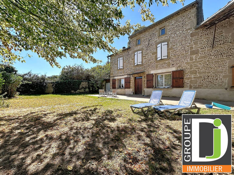 BEAUMONT LES VALENCE, ferme en pierre avec 3200 m2 de terrain — photo 1
