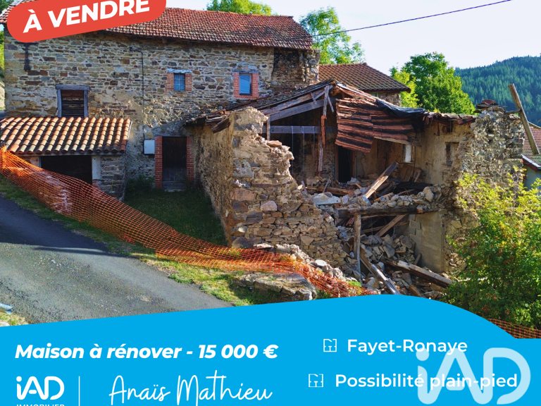 Vente Maison de campagne 3 pièces — photo 1