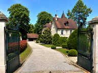 Demeure de caractère avec parc paysager et piscine . Geneuille. — photo 2