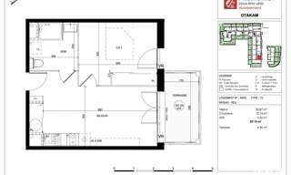 Appartement 2 Pièces 39 m² à vendre à L'Union (31240)