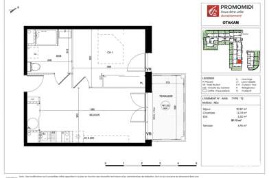 Appartement 2 pièces 199000 €