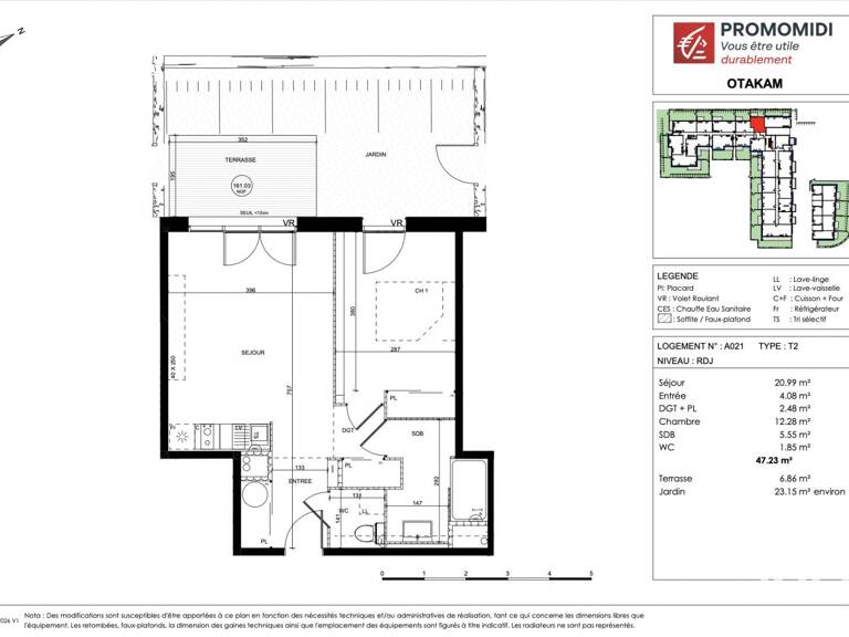 Vente Appartement 2 pièces — photo 1