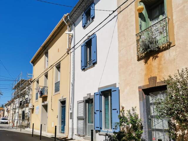 Vente maison de ville à Marseillan entièrement rénovée et meublée — photo du bien