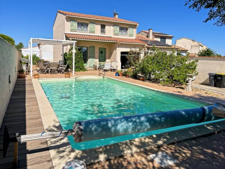 Vente charmante villa à Marseillan avec belle piscine — photo 1