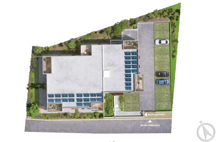 Vente appartement neuf à Marseillan avec terrasse et parking — photo 2
