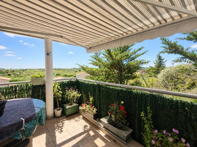 Vente appartement à Marseillan avec deux terrasses et parking — photo 1