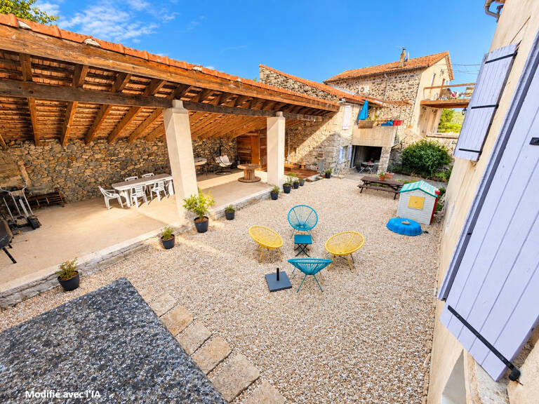 Dépt. 07 - A VENDRE à LAVILLEDIEU - Grand Mas de 530 m2 avec — photo 1
