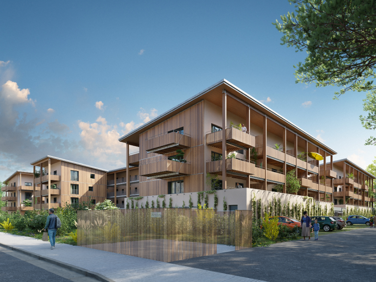 APPARTEMENT T3 NEUF AVEC BALCON + PARKING - BIGANOS — photo 1