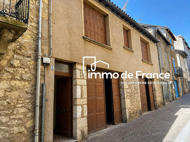 Villefranche De Rouergue, maison à terminer d'aménager, T3 de 60 m² sur 2 garages — photo du bien