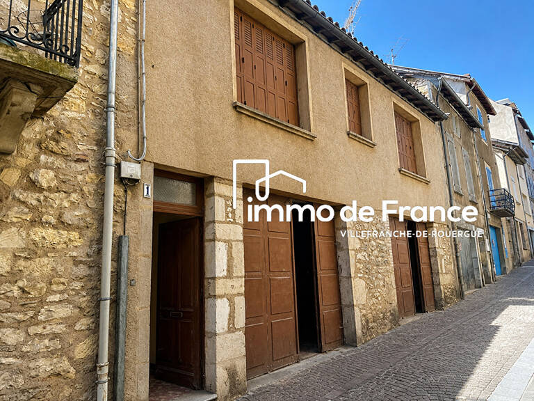 Villefranche De Rouergue, maison à terminer d'aménager, T3 de 60 m² sur 2 garages — photo 1