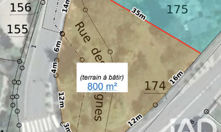 Terrain  800 m² à vendre à Cernay (68700)