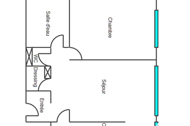 Appartement 2 pièces 421000 €