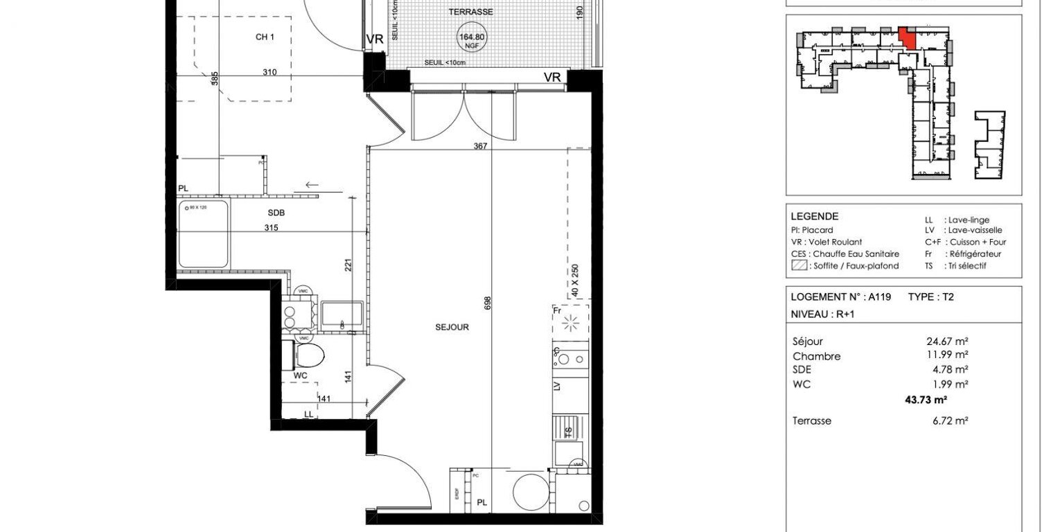 Vente Appartement 2 pièces — photo 1