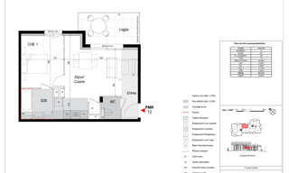 Appartement 2 Pièces 46 m² à vendre à Marcy-l'Étoile (69280)