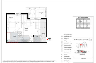 Appartement 2 pièces 270000 €