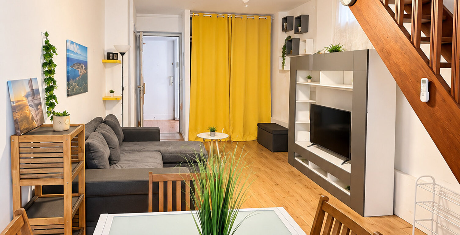 Appartement résidence privé- studio duplex meublé — photo 1