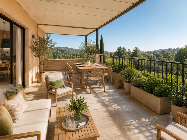 T3 dernier étage - grande terrasse - 345 000€ à Ollioules — photo 1