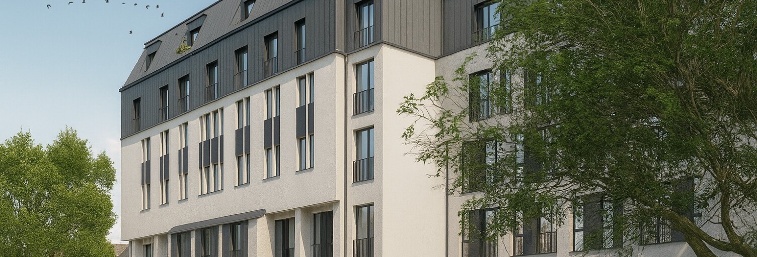 Appartement neuf T1 Pièce 22 à 27 m² à vendre à Caen (14000)