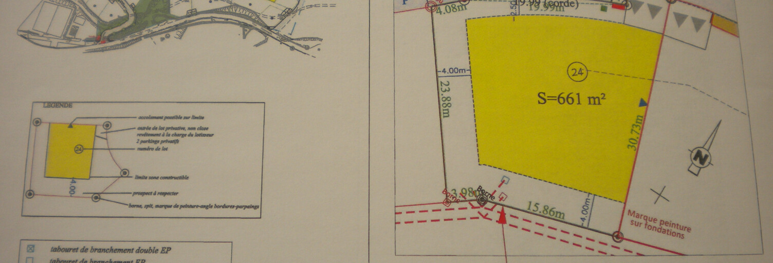 Terrain  661 m² à vendre à Mondragon (84430)
