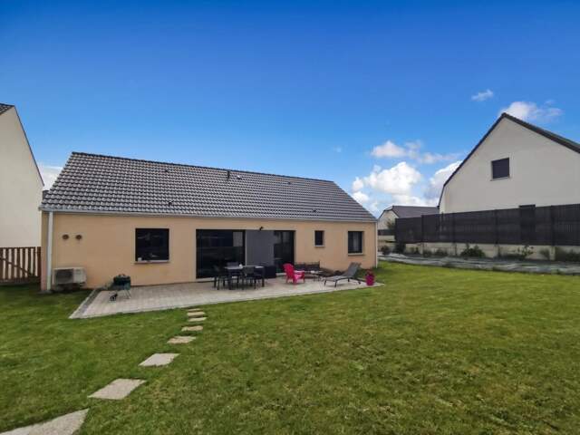 EXCLUSIVITE - 02100 GRICOURT - PAVILLON PLAIN PIED 2023 - PROCHE HOPITAL -  AUCUNE MITOYENNETE - 4 CHAMBRES - JARDIN - DPE B — photo du bien