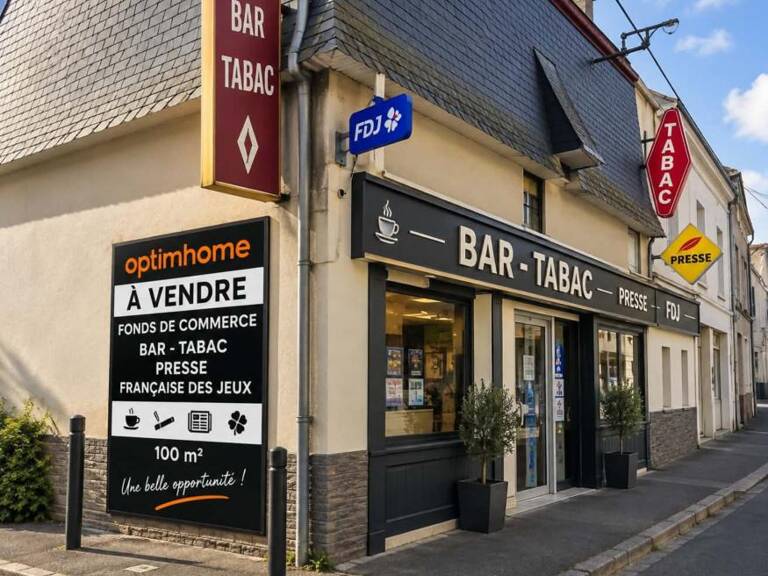 A VENDRE – BAR TABAC FDJ PRESSE – SAINT-NAZAIRE – AFFAIRE IDÉALE POUR UN COUPLE — photo 1