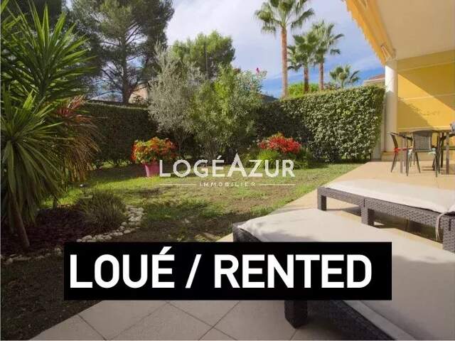 LOCATION GOLFE JUAN - En Rez de Jardin - 2 CHAMBRES - PISCINE - — photo du bien