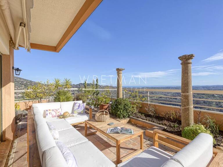 Penthouse avec vue panoramique, piscine privee - Grasse Magagnos — photo 1