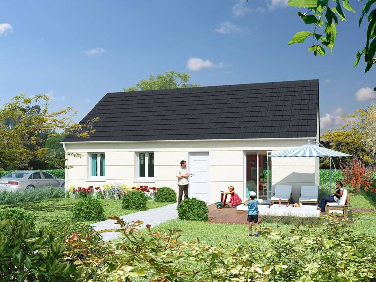 Faites construire votre maison 85.86 m² avec terrain à JANVILLE (28) ! — photo 1