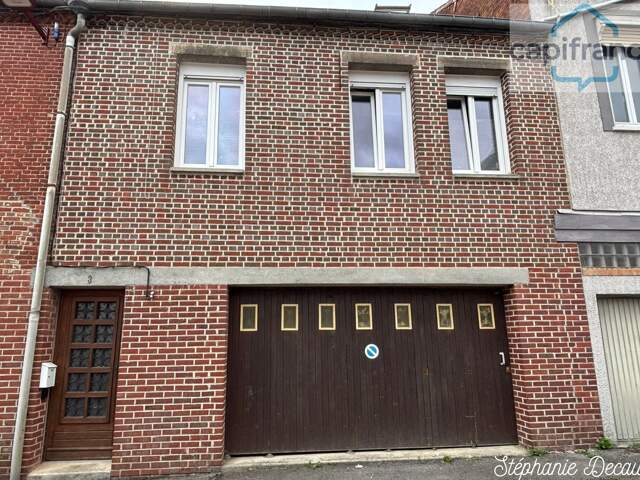   MAISON DE VILLE À VENDRE – HIRSON CENTRE (02500) – GARAGE 40 m² – 2 CHAMBRES — photo du bien