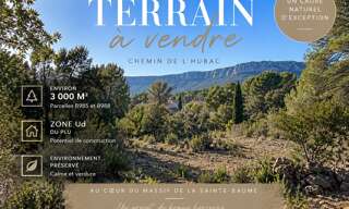 Terrain  3000 m² à vendre à Plan-d'Aups-Sainte-Baume (83640)
