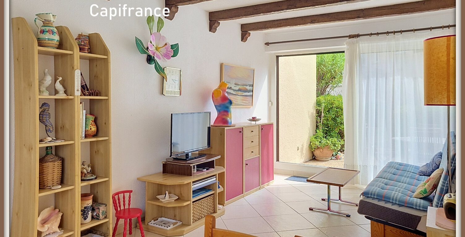 Aude, à vendre au coeur du quartier naturiste de LEUCATE appartement T2 de 31 m²  - Plain pied — photo 1
