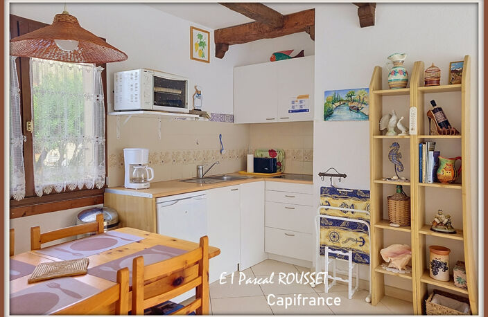 Aude, à vendre au coeur du quartier naturiste de LEUCATE appartement T2 de 31 m²  - Plain pied — photo 2