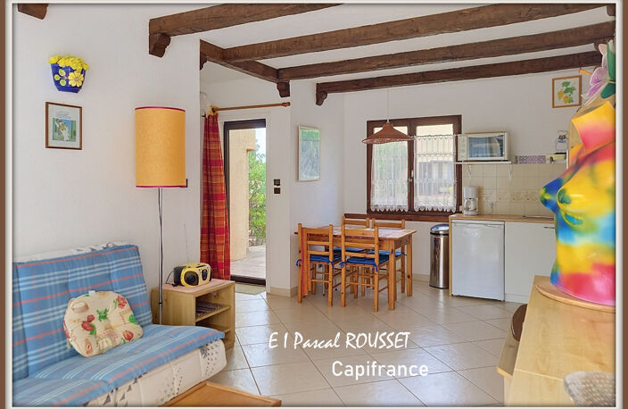 Aude, à vendre au coeur du quartier naturiste de LEUCATE appartement T2 de 31 m²  - Plain pied — photo 4
