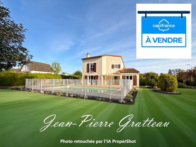 Dept de la Vienne (86)  Maison de caractère à vendre 6 pièces CHATELLERAULT (86) — photo du bien
