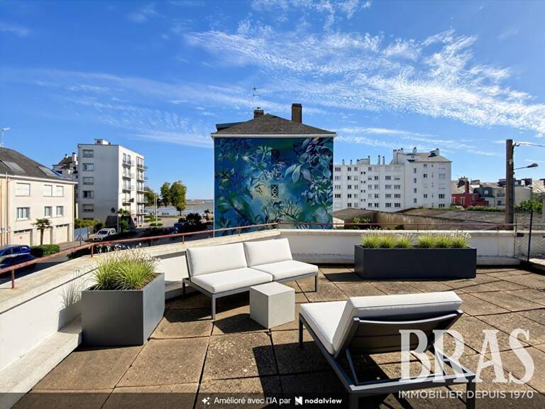 A VENDRE APPARTEMENT SAINT-NAZAIRE  -PROCHE FRONT DE MER - 3 PIÈCES AVEC TERRASSE VUE MER — photo 1