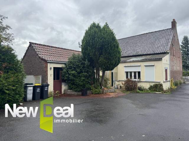 ENSEMBLE IMMOBILIER / MAISON HANGAR ET GARAGES / BEUVRY LA FORET — photo du bien