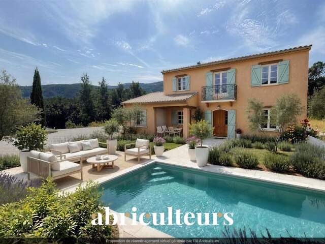 Terrain constructible 845m² viabilisé en vente à Rognes (13840) — photo du bien
