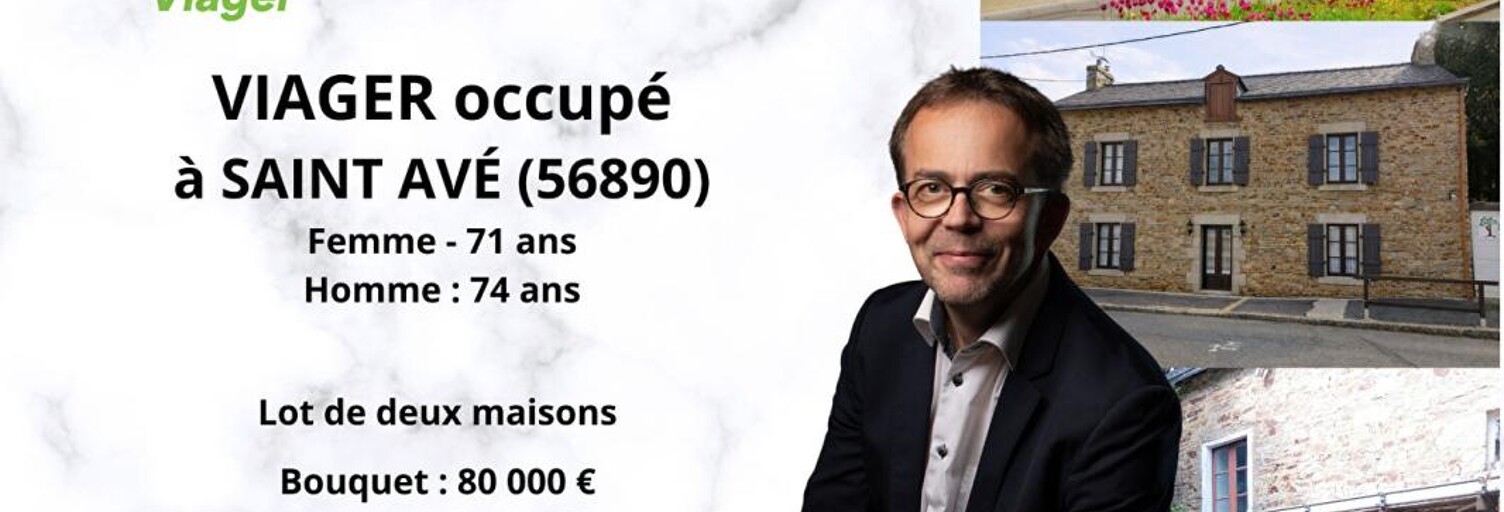 Maison 155 m² en viager Saint-Avé (56890)