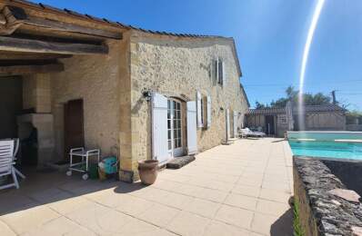 24610 Maison  en pierres dans un hameau .8 pièces . parcelle de 584 m² plus terrain de 1939 m2 — photo du bien