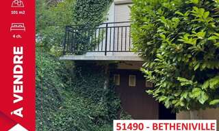 Maison 5 Pièces 101 m² à vendre à Bétheniville (51490)
