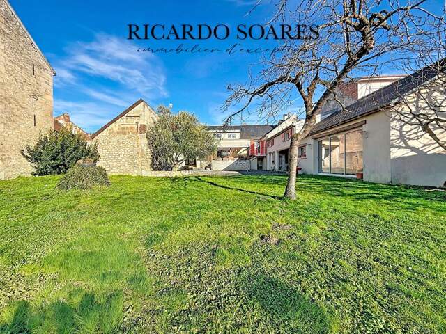 LIANCOURT 60140 - MAISON DE CARACTÈRE 197m2 / 4 CHAMBRES / DEPENDANCE HABITABLE / SOUS-SOL TOTAL / JARDIN 770m2 — photo du bien
