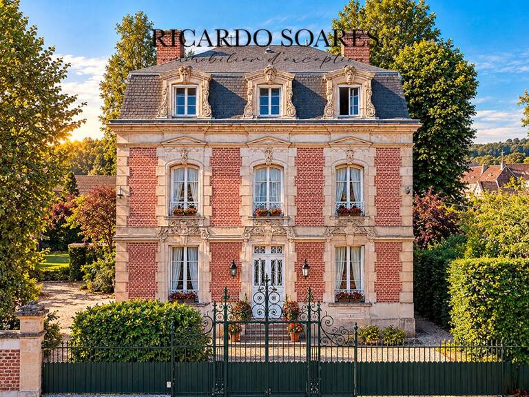 60700 SACY-LE-GRAND / ÉLÉGANTE MAISON DE MAITRE DU XIXe SIÈCLE / 278 m² / 11 PIÈCES / TERRAIN 3700 m² — photo 1