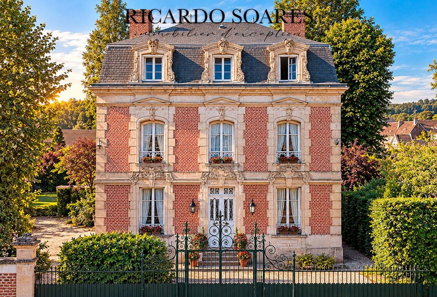 60700 SACY-LE-GRAND / ÉLÉGANTE MAISON DE MAITRE DU XIXe SIÈCLE / 278 m² / 11 PIÈCES / TERRAIN 3700 m² — photo 1